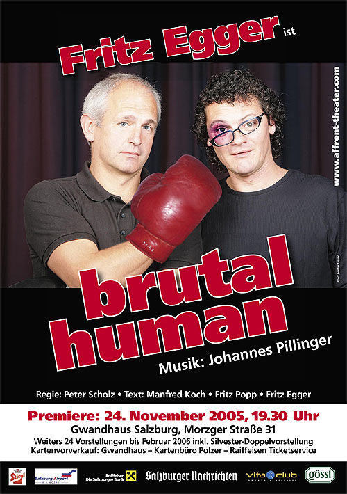 AFFRONT THEATER: 'brutal human' (2005)